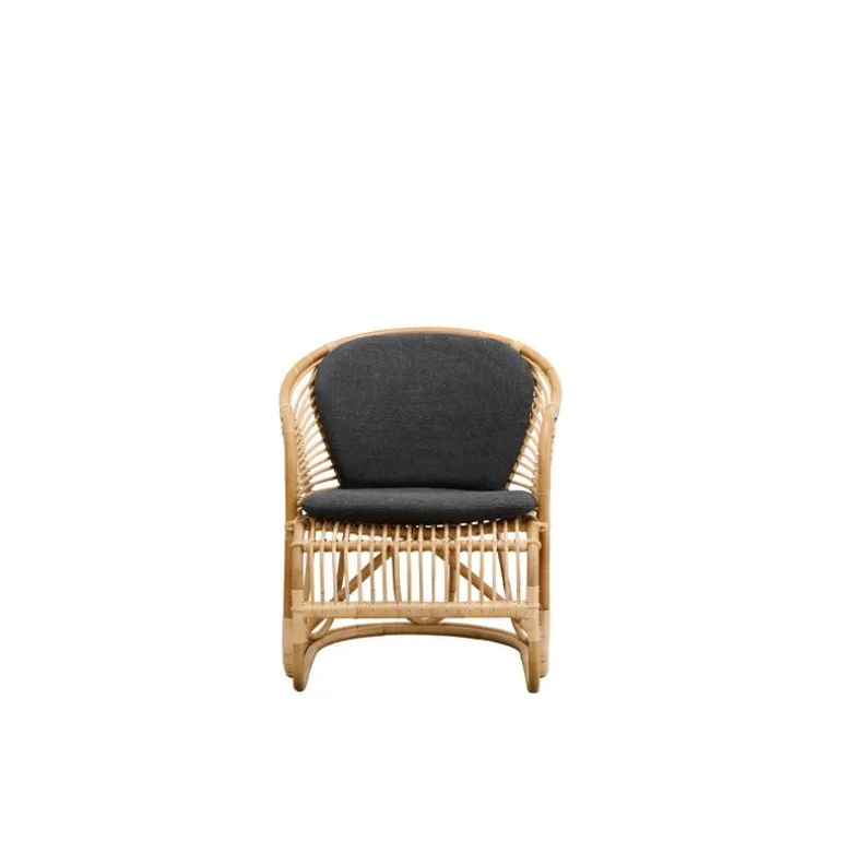 Sika-Design Swing fåtölj, naturlig rotting - mörkgrå