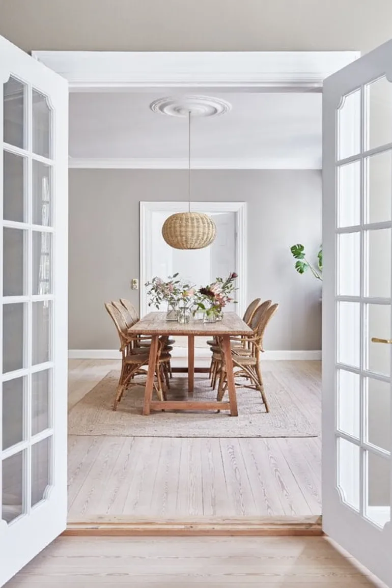 Sika-Design Tangelo lampskärm, M, naturlig rotting