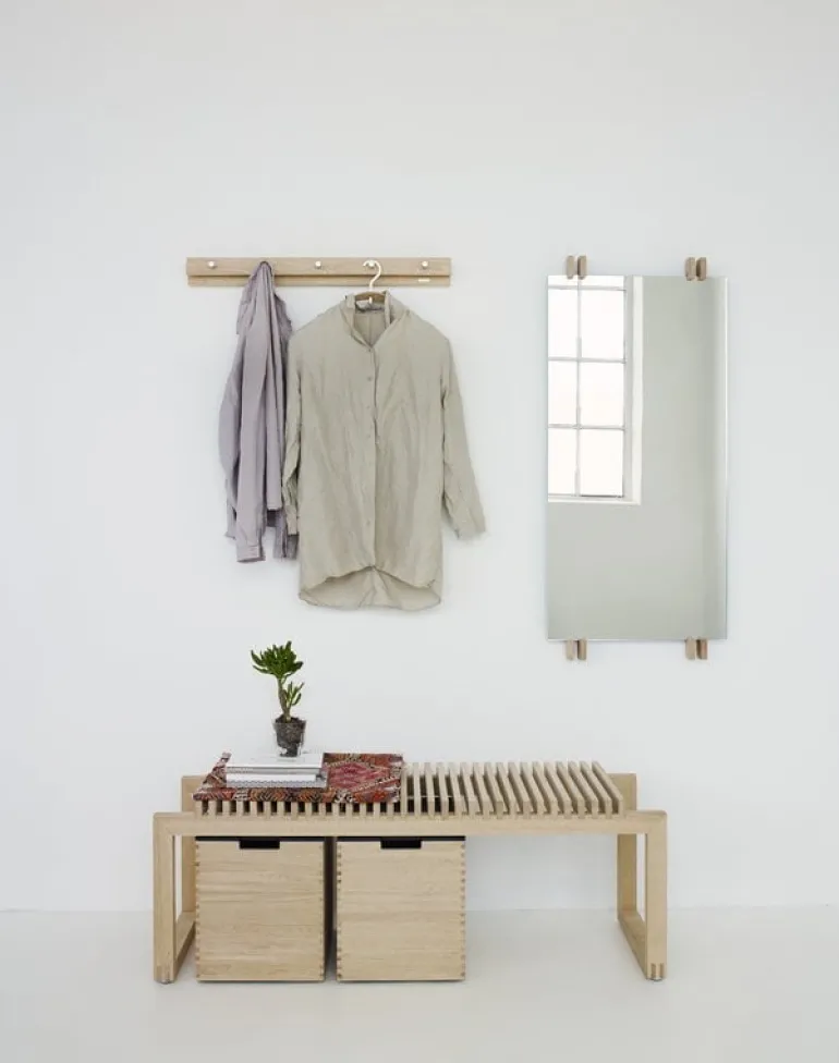 Skagerak Cutter spegel, teak