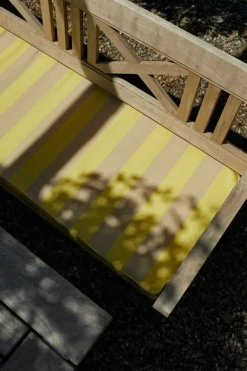 Skagerak Drachmann sittdyna, citron - sand