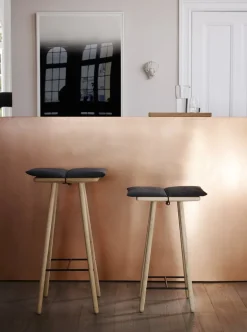 Skagerak Georg barstol, låg, ek