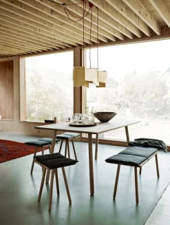 Skagerak Georg matbord, vitoljad ek