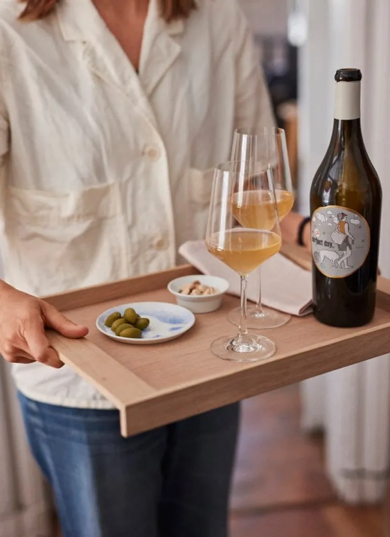 Skagerak No. 10 bricka, stor, ek