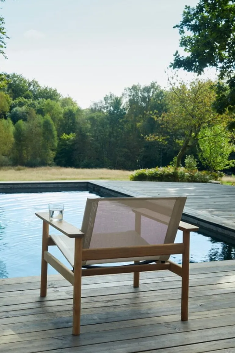 Skagerak Pelagus loungefåtölj, sand