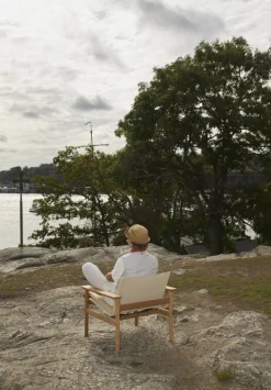 Skagerak Pelagus loungefåtölj, sand