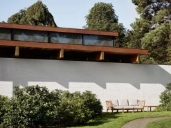 Skagerak Tradition loungebord, hög, teak