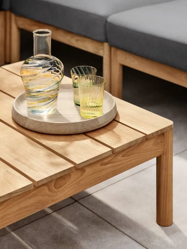 Skagerak Tradition loungebord, låg, teak