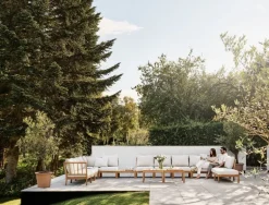 Skagerak Tradition loungebord, låg, teak