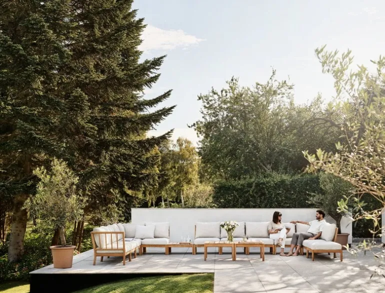 Skagerak Tradition loungebord, låg, teak