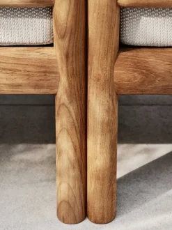 Skagerak Tradition ändmodul, teak - ljus sand