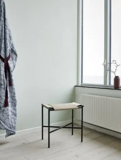 Skagerak Vent pall, svart - papperssnöre