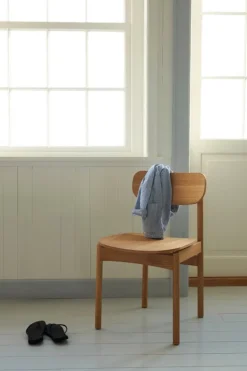 Skagerak Vester stol, oljad ek