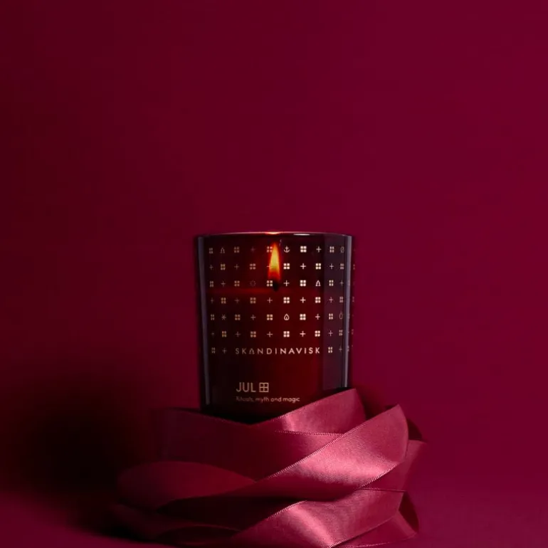 Skandinavisk Doftljus med lock, JUL, stort, specialutgåva
