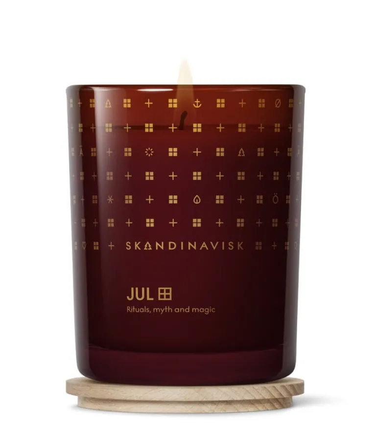 Skandinavisk Doftljus med lock, JUL, stort, specialutgåva