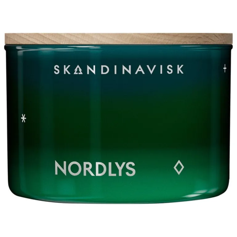 Skandinavisk Doftljus med lock, NORDLYS, 90 g