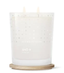 Skandinavisk Doftljus med lock, SNÖ, 2 veck, specialutgåva