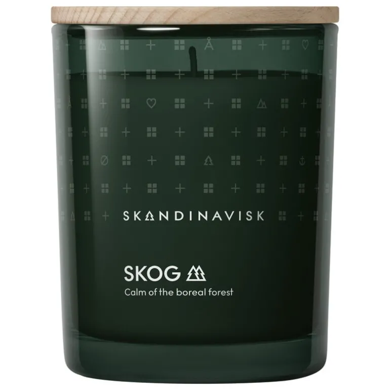 Skandinavisk Doftljus med lock, SKOG, stort, specialutgåva