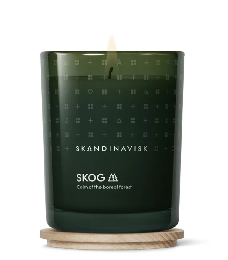 Skandinavisk Doftljus med lock, SKOG, stort, specialutgåva