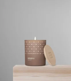 Skandinavisk HYGGE doftljus med lock, stort