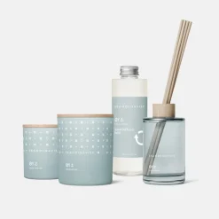 Skandinavisk ØY doftljus med lock, stort