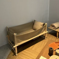 Skovshoved Møbelfabrik OGK Weekend säng, bok - linne