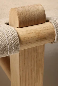 Skovshoved Møbelfabrik OGK dagbädd, ek - linne