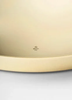 Skultuna Karui bricka, medium, bläckblått läder