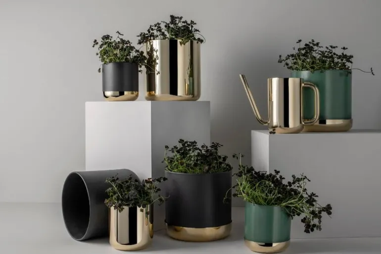 Skultuna Nurture vattenkanna, mässing