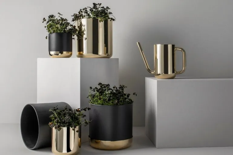 Skultuna Nurture vattenkanna, mässing