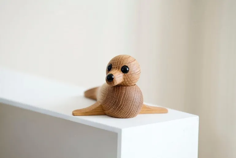 Spring Copenhagen Baby Seal figurin