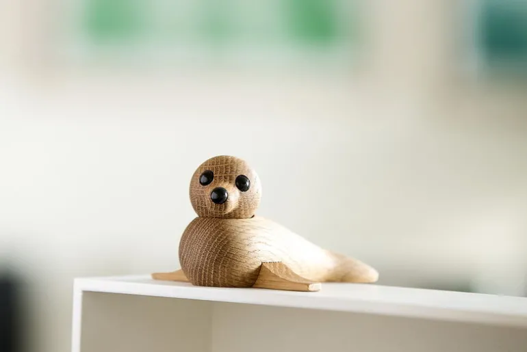 Spring Copenhagen Baby Seal figurin