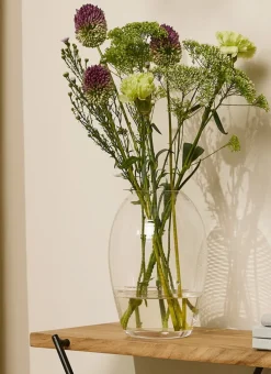 Spring Copenhagen Laine vas, oval, 20 cm, klar