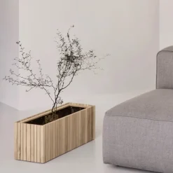 Squarely Copenhagen GrowWIDE odlingslåda, obehandlad ek