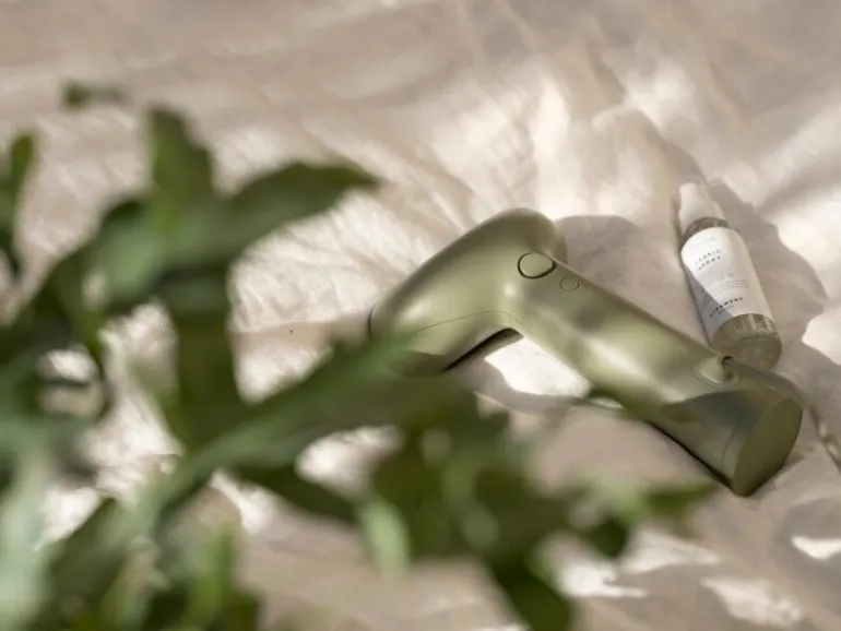 Steamery Cirrus No.3 steamer med strykjärn, salvia