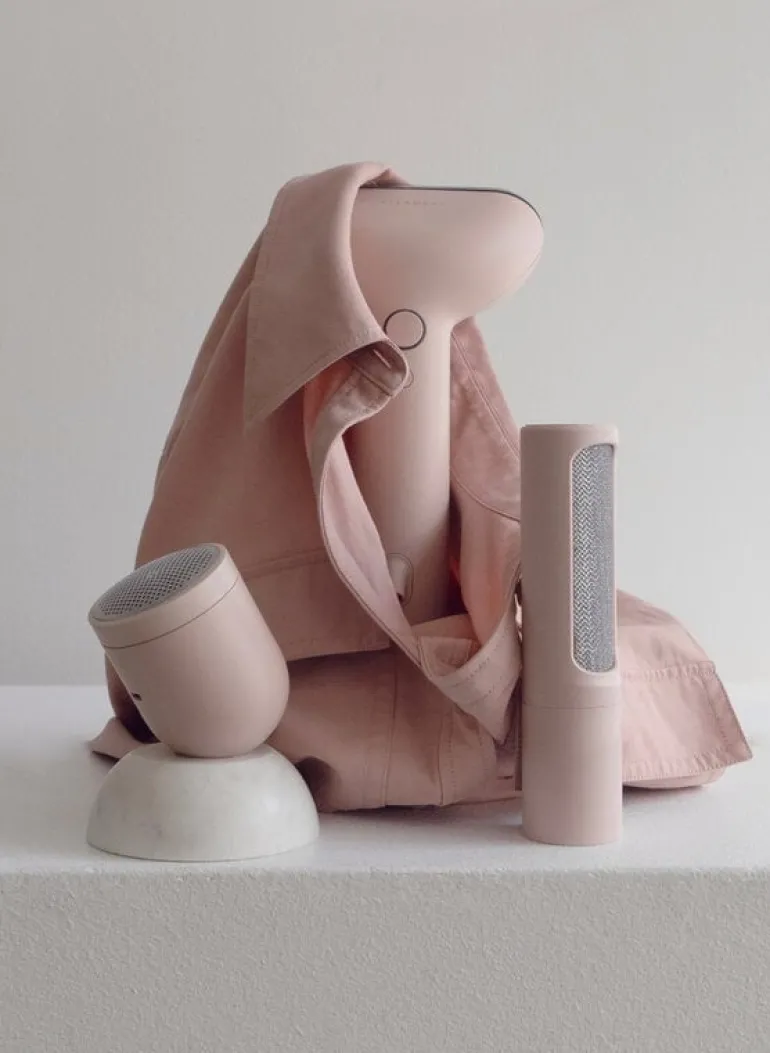 Steamery Luddborste, rosa