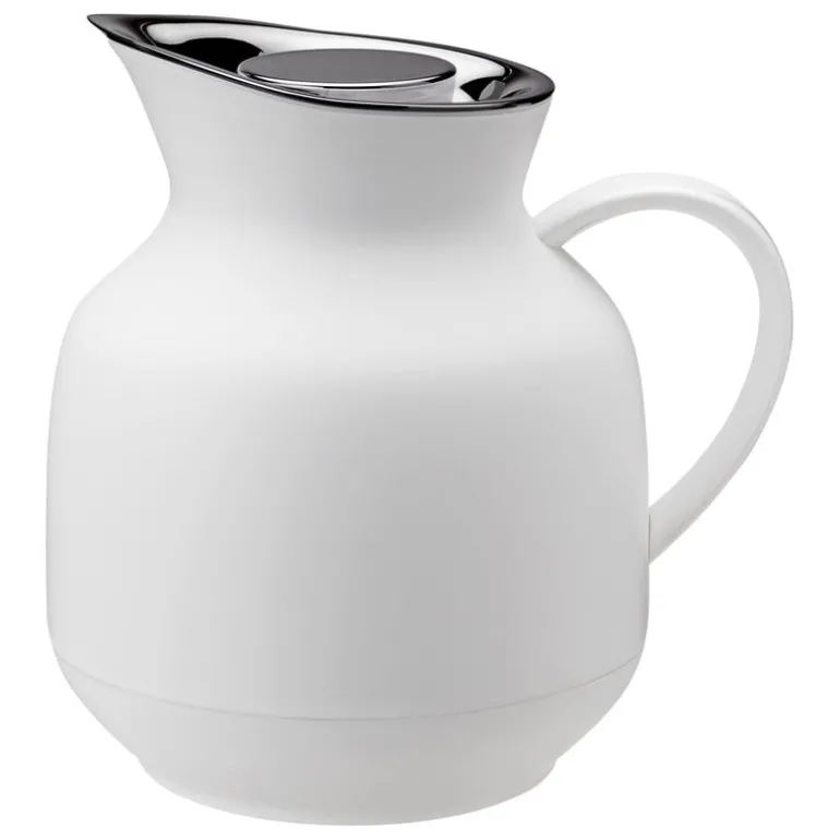 Stelton Amphora vakuumkanna för te, 1 L, mjukt vit