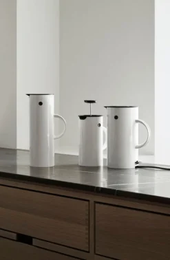 Stelton EM kaffepress, vit