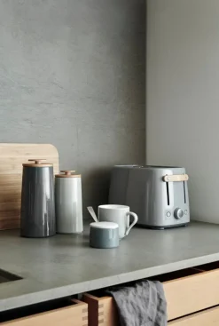 Stelton Emma förvaringsburk, liten, grå