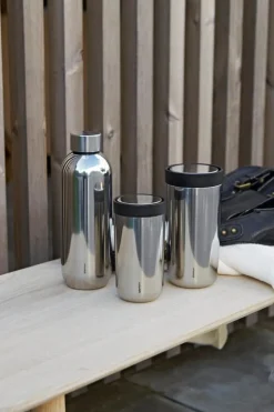 Stelton Keep Cool vattenflaska, 0,6 L, stål