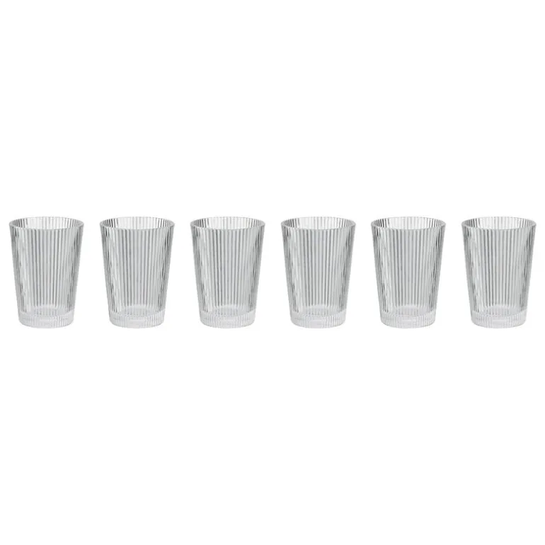 Stelton Pilastro dricksglas, 24 cl, 6 stycken, klar