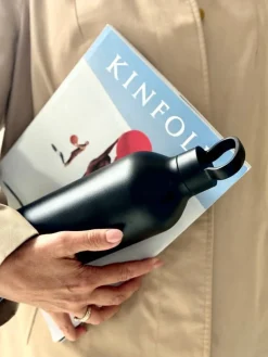 Stelton Tabi vakuumisolerad flaska, 1 l, svart