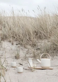 Stelton Theo tekopp med underlägg, sand