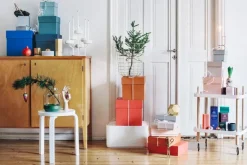 Stelton Theo tekopp med underlägg, svart