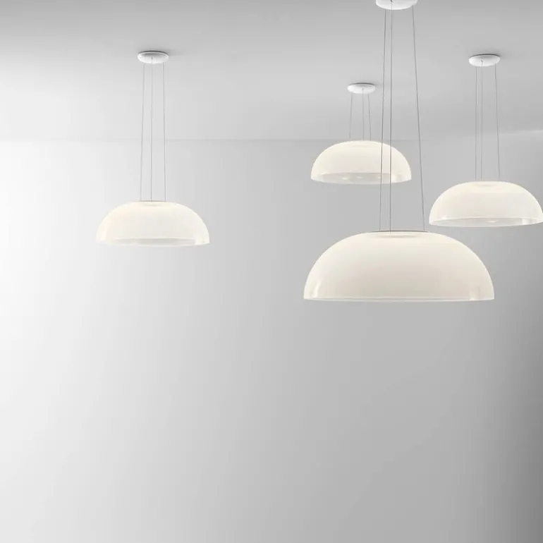 Stilnovo Demi pendel, 95 cm, Dali, vit