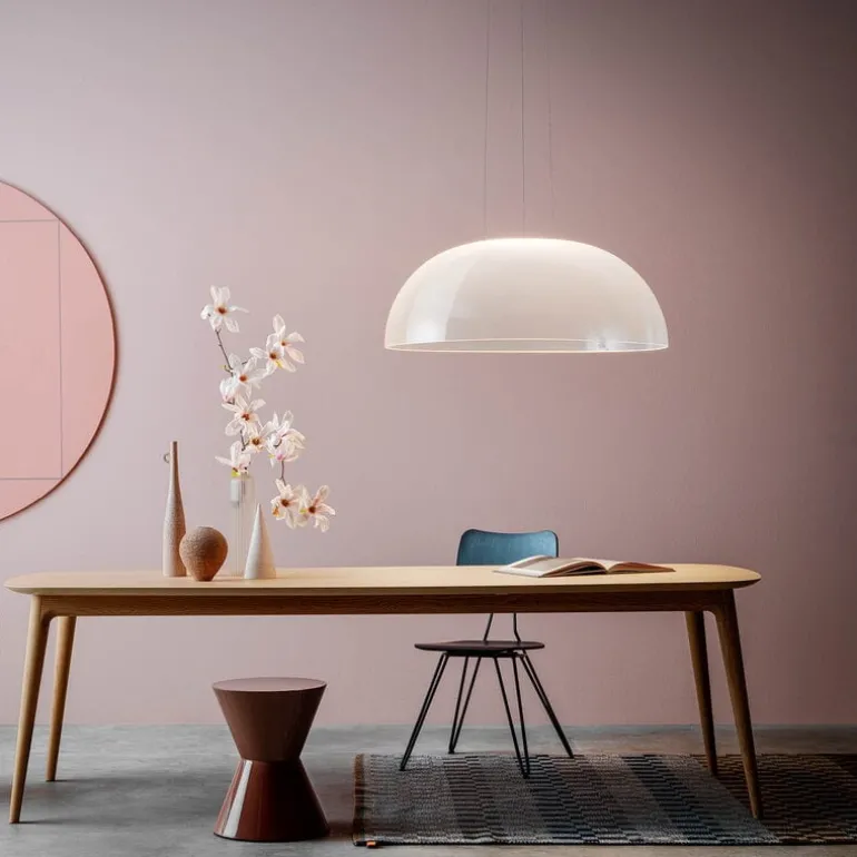 Stilnovo Demi pendel, 95 cm, Dali, vit