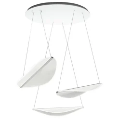 Stilnovo Diphy 3 källor pendellampa, DALI, vit