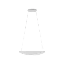 Stilnovo Diphy pendel, 76 cm, fasad, vit