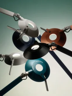 Stilnovo Torino bordslampa, 2700 K, grå