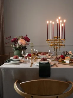 STOFF Copenhagen STOFF Nagel ljushållare, 3-pack, mässing