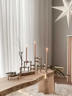 STOFF Copenhagen STOFF Nagel ljushållare, krom